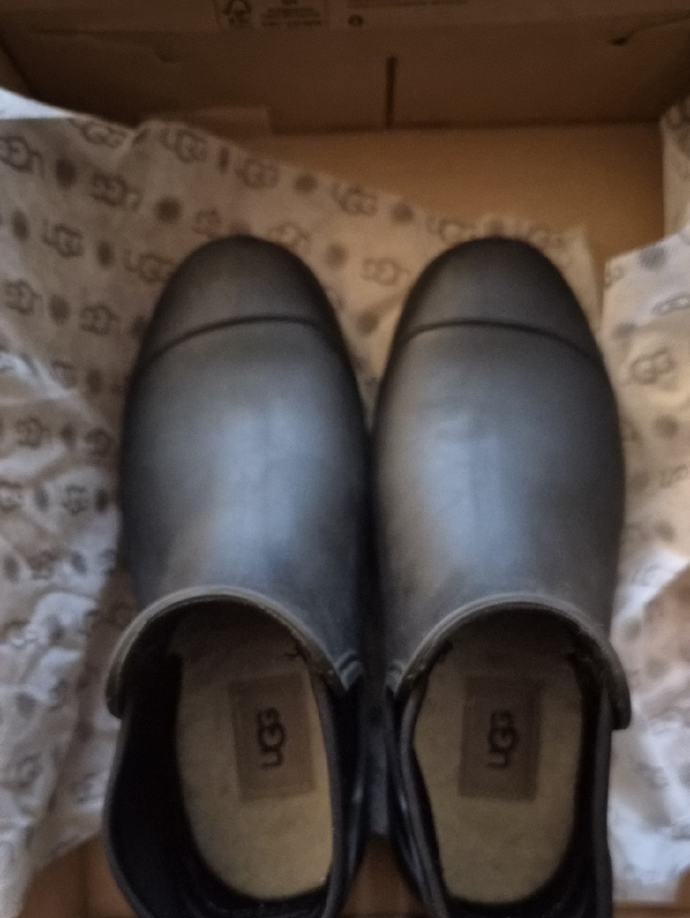 UGG Droplet Black Waterproof Short Rain Boots - Picture 5 of 5